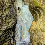 Zapata Falls Frozen Ice Sculpture - San Luis Valley - Colorado