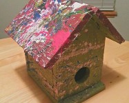 Jackson Pollock Birdhouse by Josh