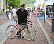 Kurt at the “Dandy Bicycle Parade”