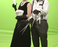 Meg and Kurt as Holly and Edward