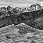 Great Sand Dunes HDR Merge to 32 Bit Topaz Brilliant Warm B&W